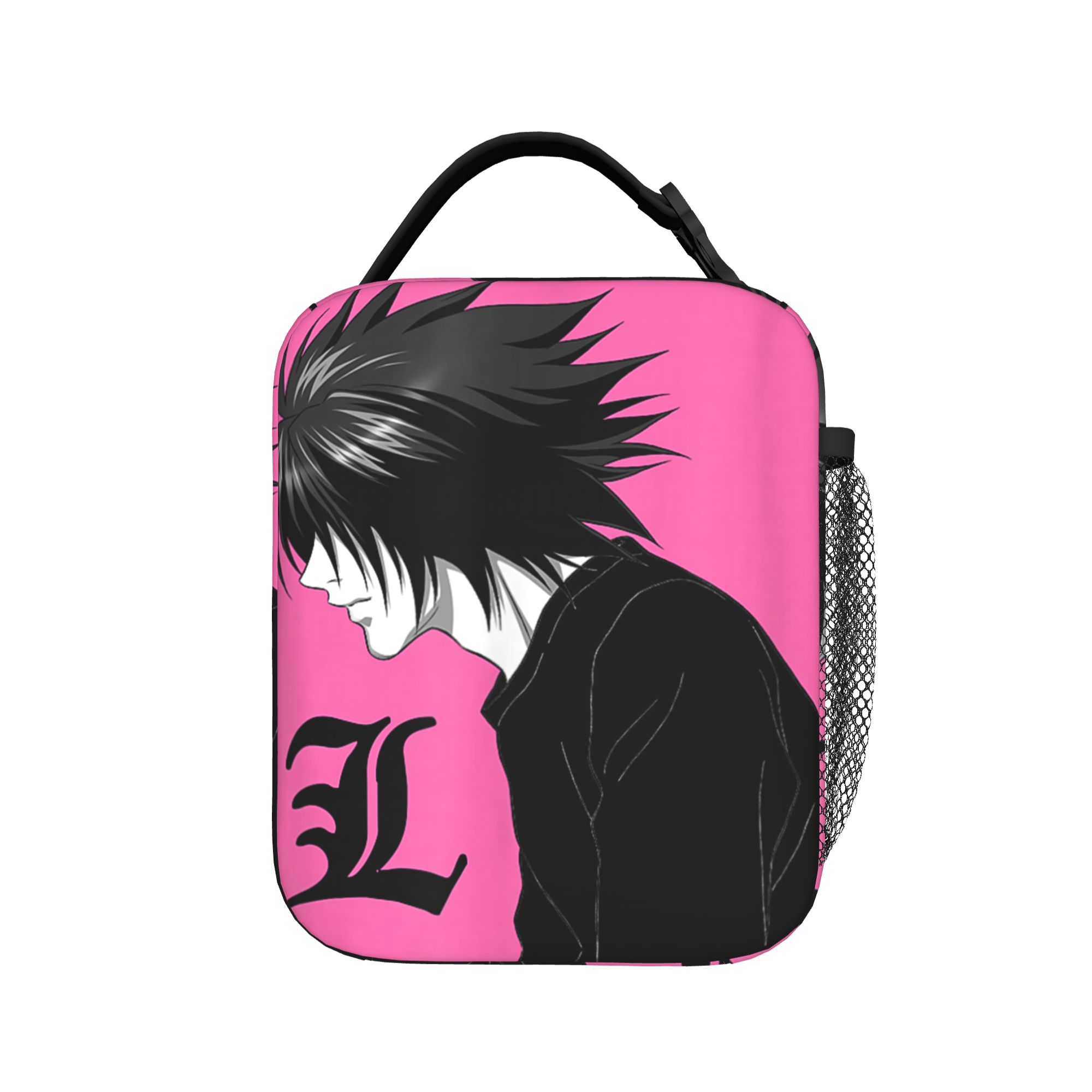 Food Storage Notes - Death Note L Profile in Pink