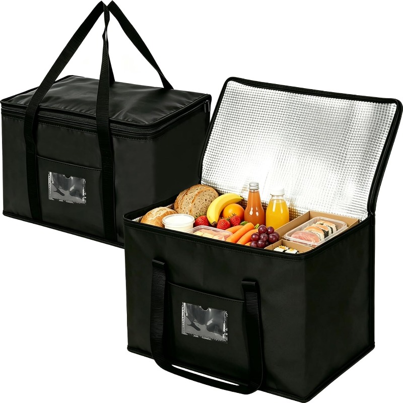 Food Storage Zipper - 1pc Large Insulated Picnic Cooler Tote