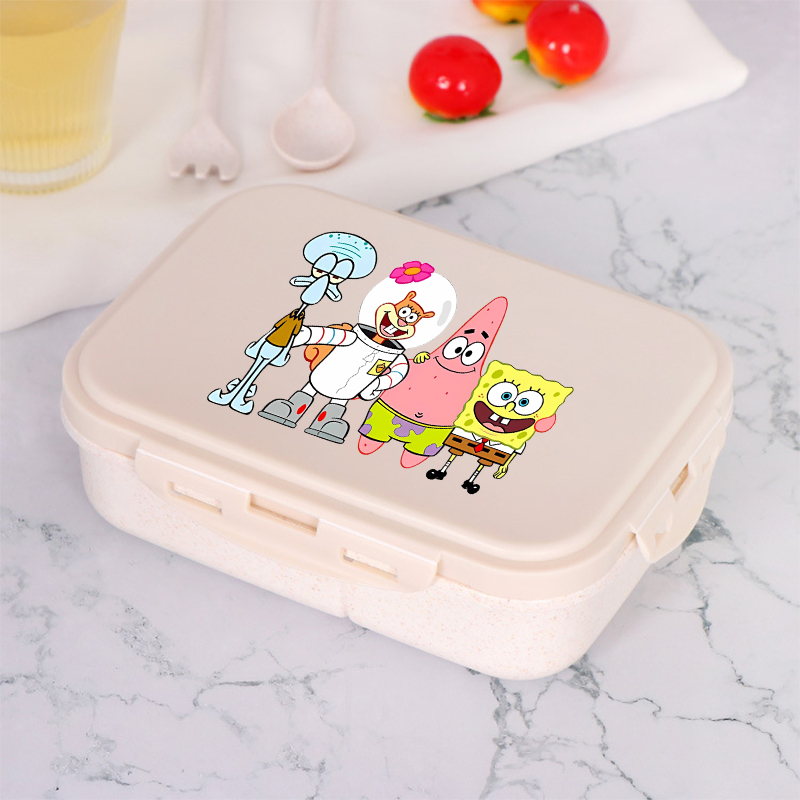 Food Storage Design - New SpongeBob SquarePanted Lunch Box Anime