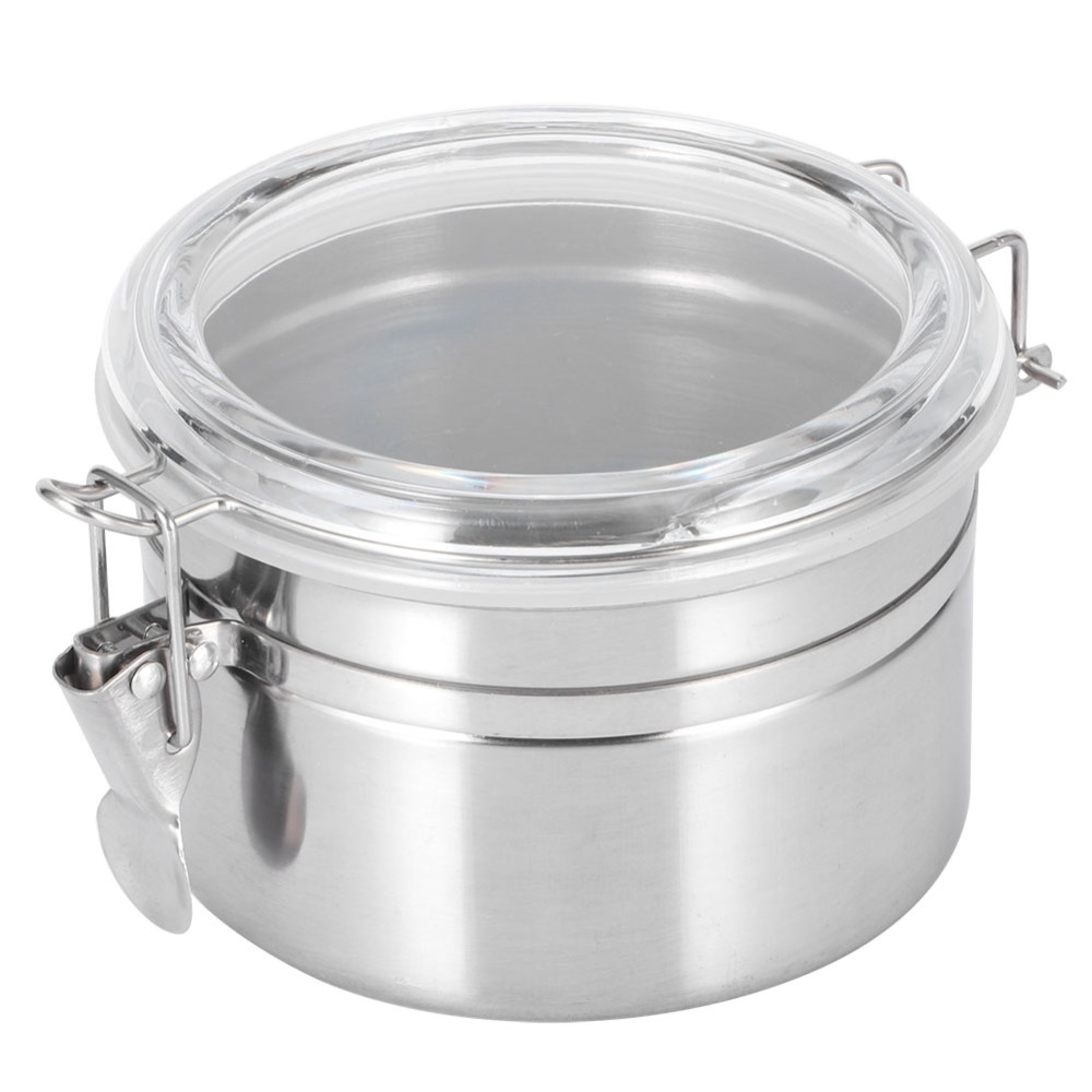 Food Storage Kitchen Container Set - Stainless Steel Airtight Coffee Container 750ml/950ml/1150ml/1500ml