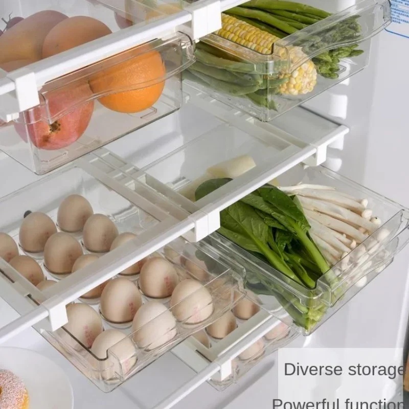 Hanging Pull Out Fridge Drawer - огляд і ціна Food Storage Drawers