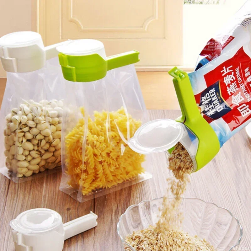 Pour Snack Clips Food Storage  - огляд і ціна Food Storage Zip Lock Bags
