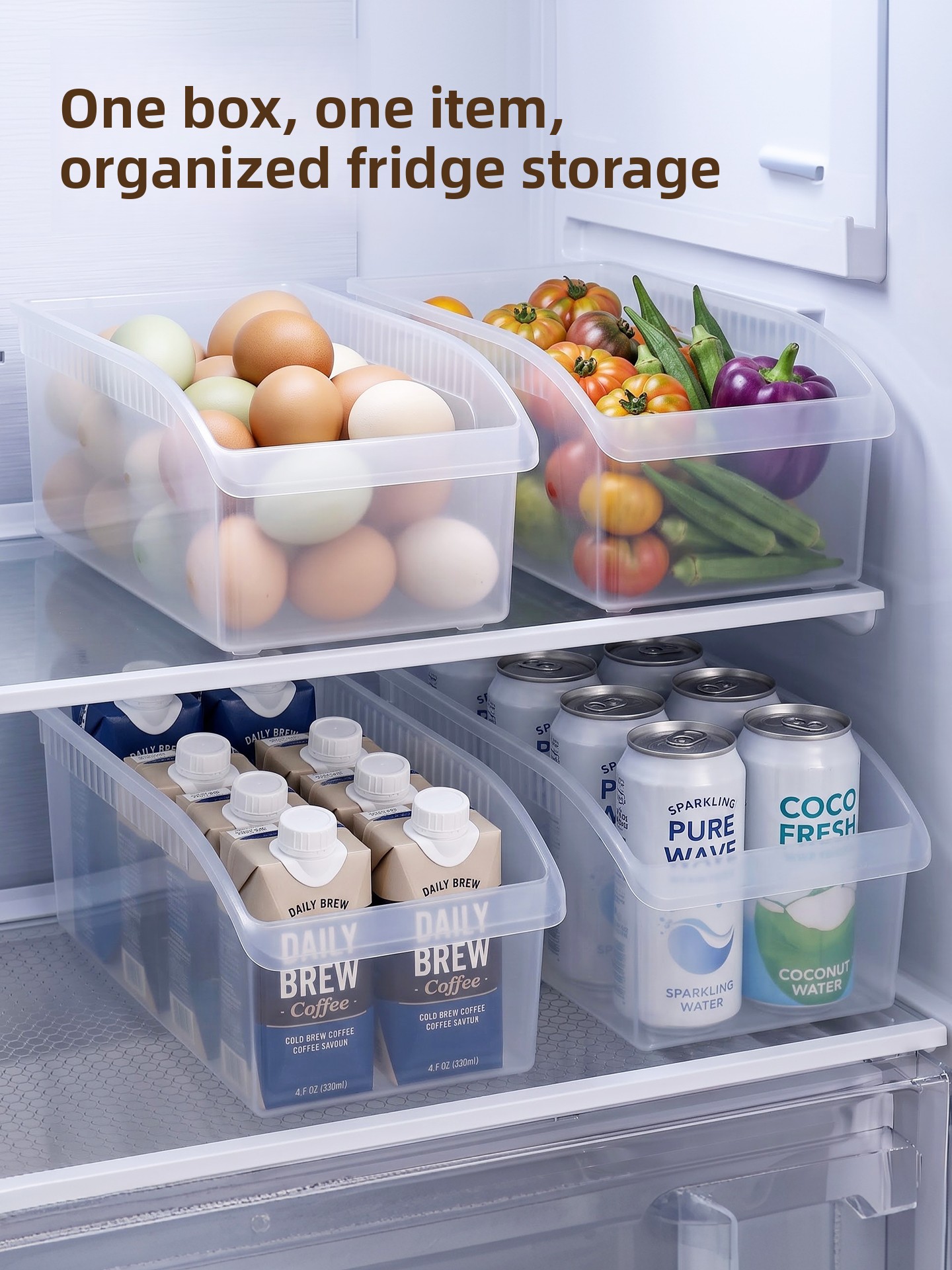 Transparent Drawer Style Refri - огляд і ціна Food Storage Drawers