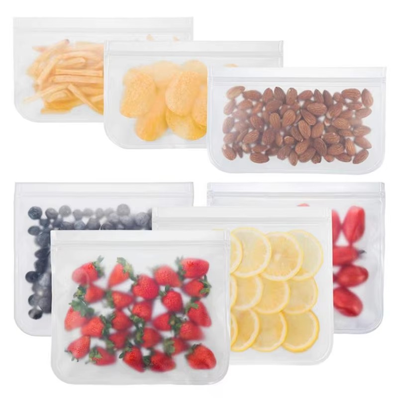 1/2/3/4pcs Silicone Food Stora - огляд і ціна Food Storage Zipper