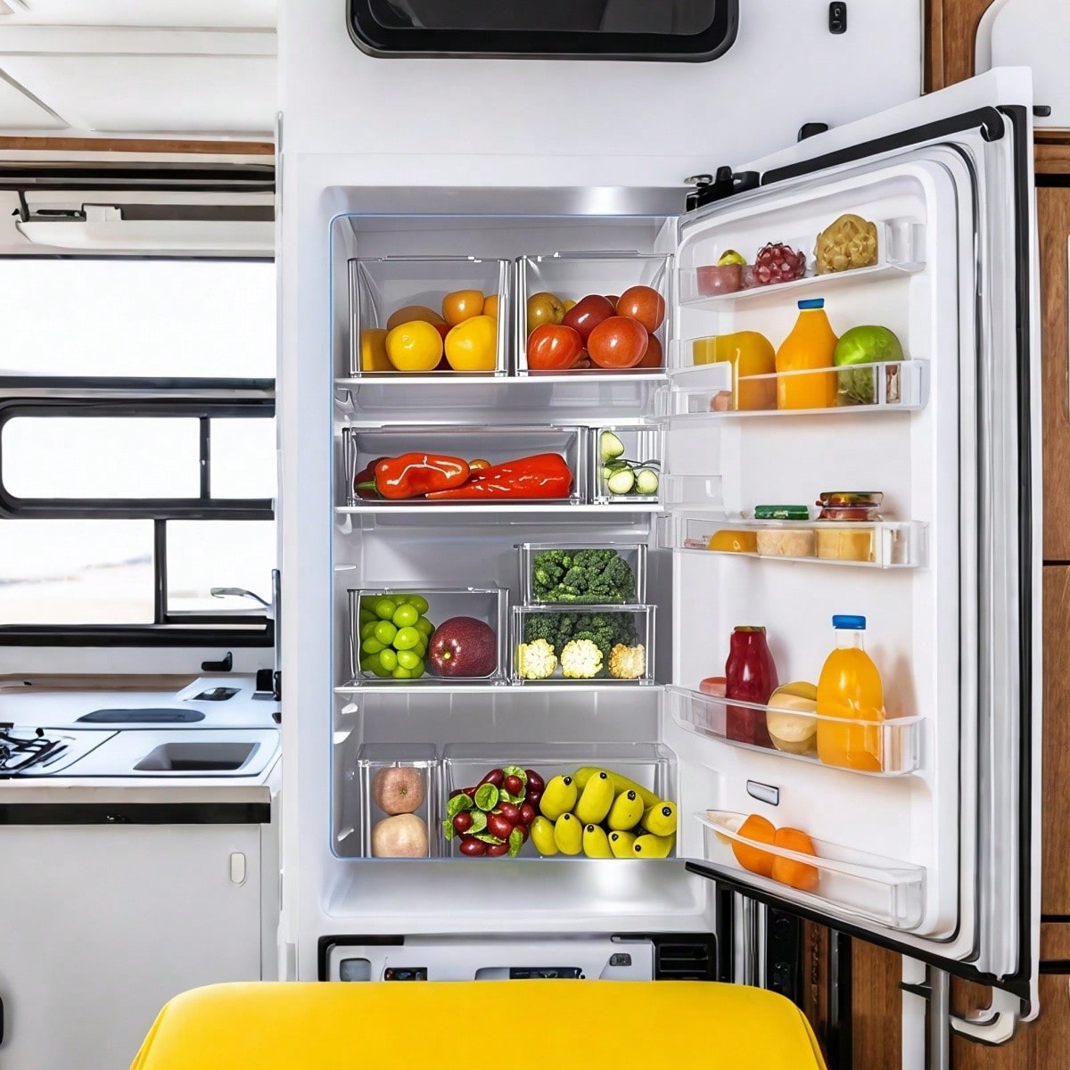 7/14 Pack Stackable Fridge Org - огляд і ціна Food Storage Bins