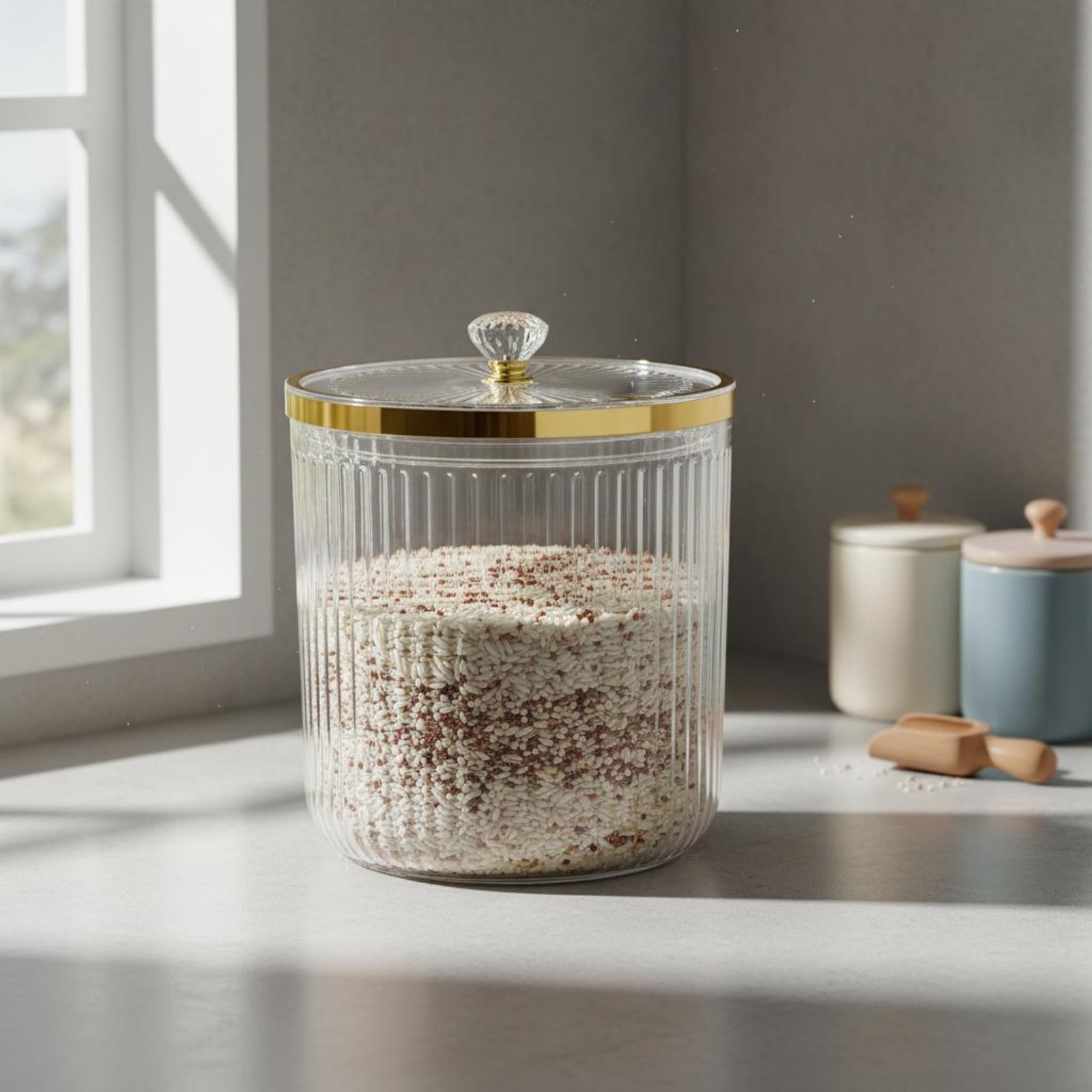 Dry Food Storage Container Wid - огляд і ціна Food Storage Design