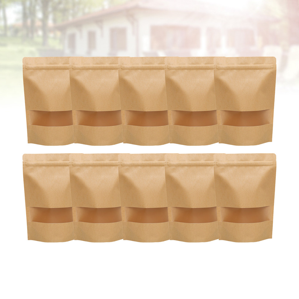 50Pcs Food Storage Kraft Paper - огляд і ціна Food Storage Zipper