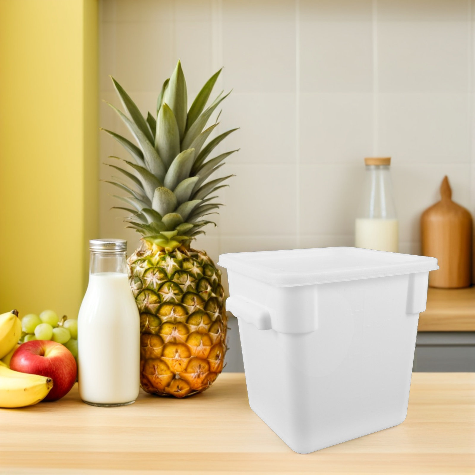 8L Square Stackable Plastic Fo - огляд і ціна Food Storage Safe