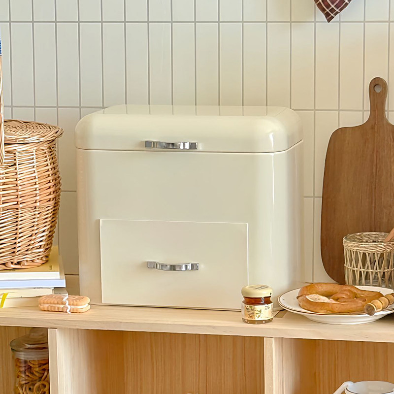 Cream Style Iron Storage Cabin - огляд і ціна Food Storage Drawers
