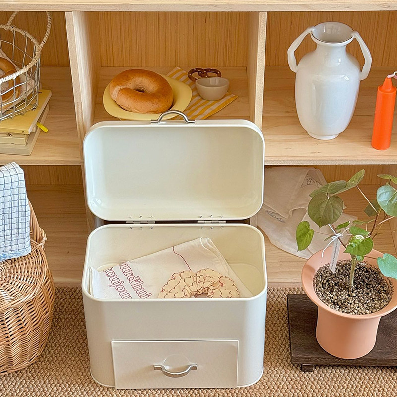 Cream Style Iron Storage Cabin - огляд і ціна Food Storage Drawers