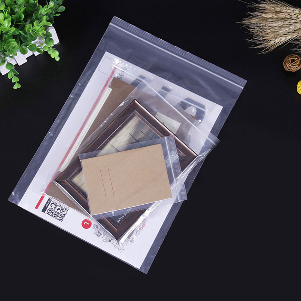 100pcs 6X8Cm Thick Clear Reclo - огляд і ціна Food Storage Zipper