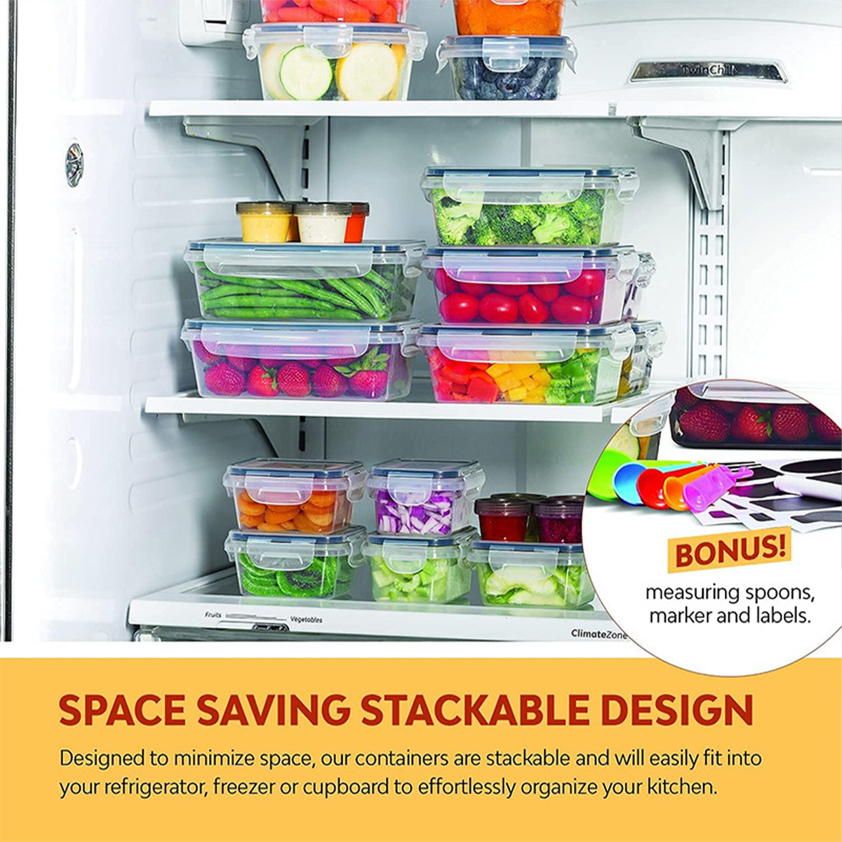 24Pcs/set Food Storage Box Set - огляд і ціна Food Storage Kitchen Container Set