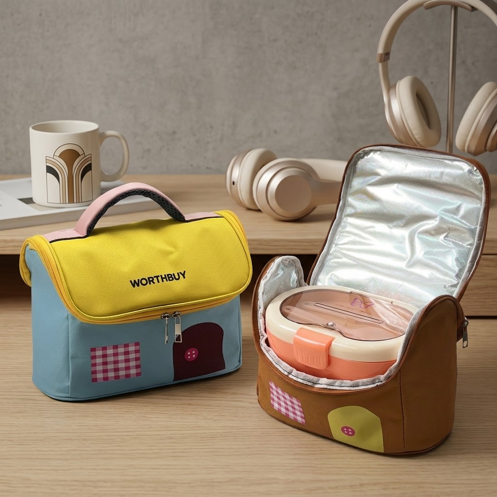 Oxford Thermal Lunch Bag with  - огляд і ціна Food Storage Zipper