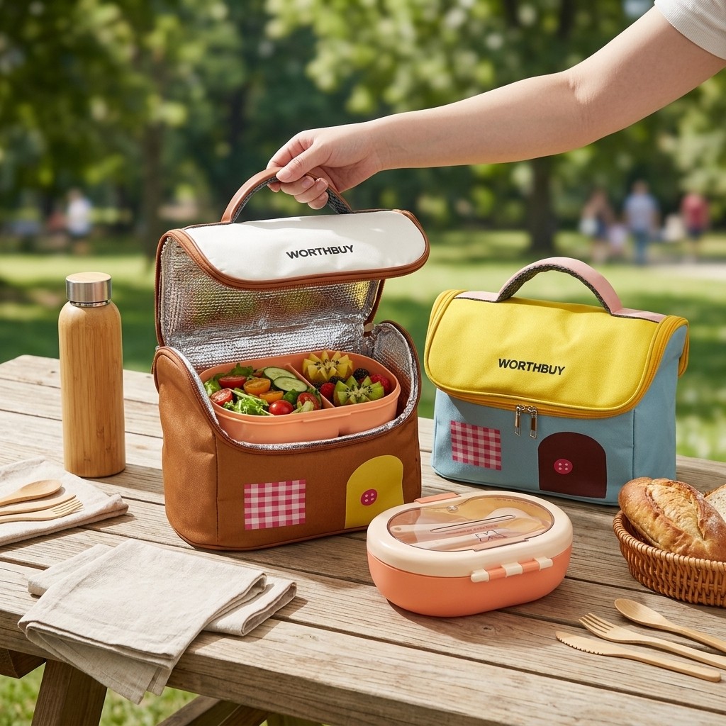 Oxford Thermal Lunch Bag with  - огляд і ціна Food Storage Zipper