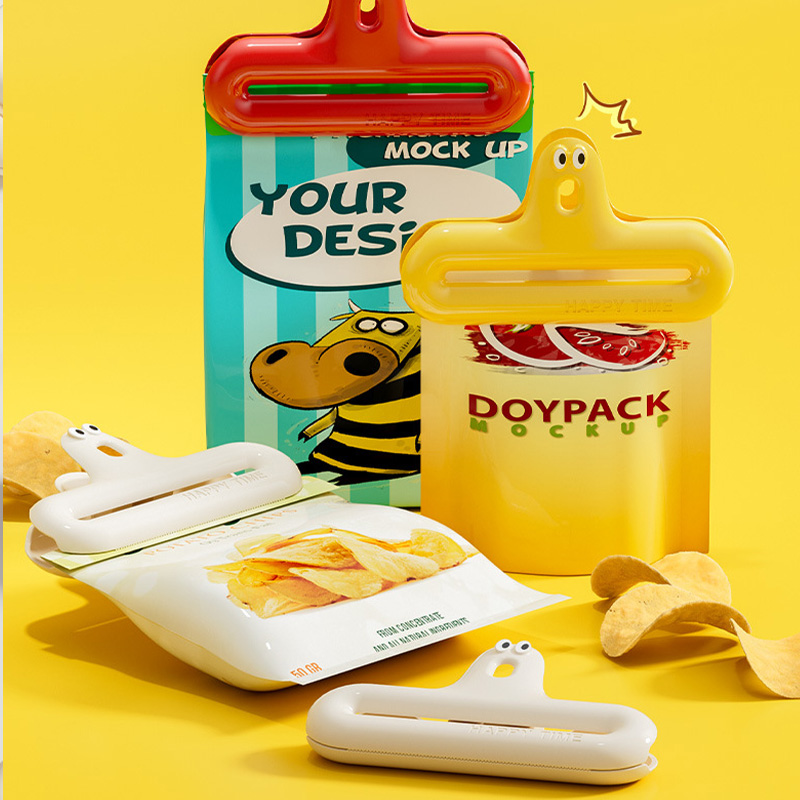 1/4 cartoon sealing clip moist - огляд і ціна Food Storage Zip Lock Bags