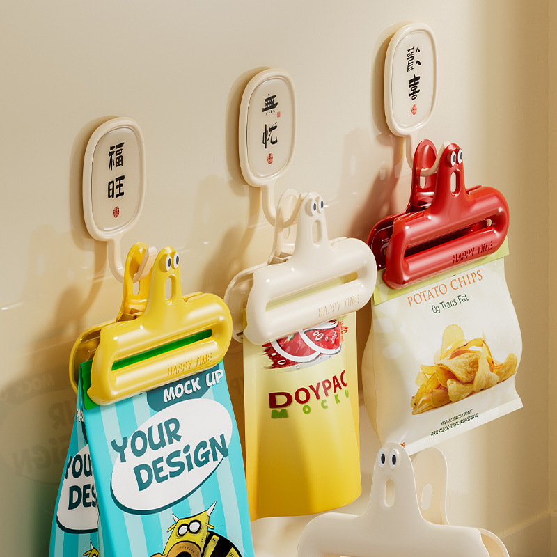 1/4 cartoon sealing clip moist - огляд і ціна Food Storage Zip Lock Bags