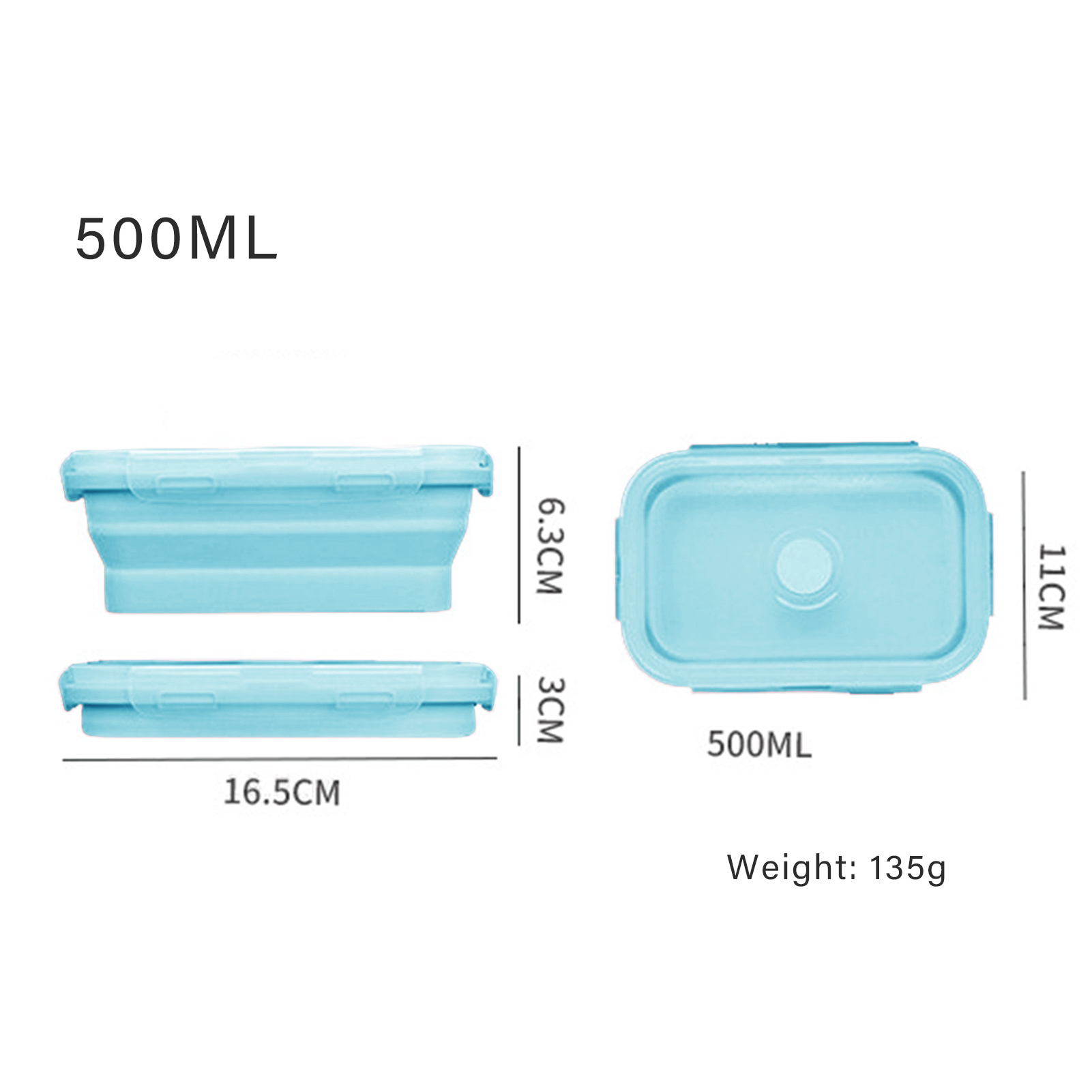 Silicone Lunch Box Food Grade  - огляд і ціна Food Storage Safe