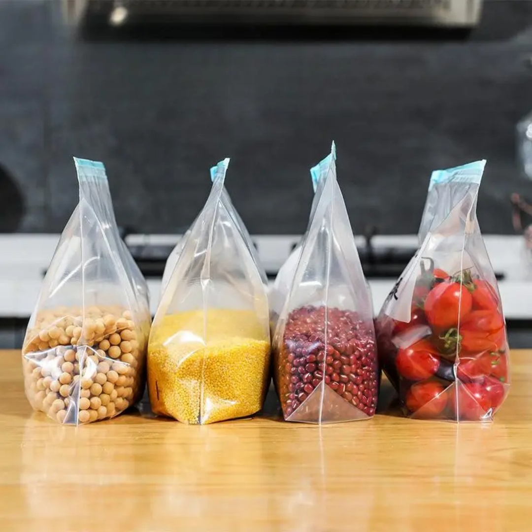 60pcs Reusable Fridge Fresh Ba - огляд і ціна Food Storage Zipper