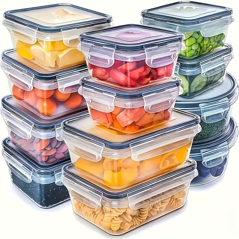 8Pcs Set Includes 4 Containers - огляд і ціна Food Storage Bins