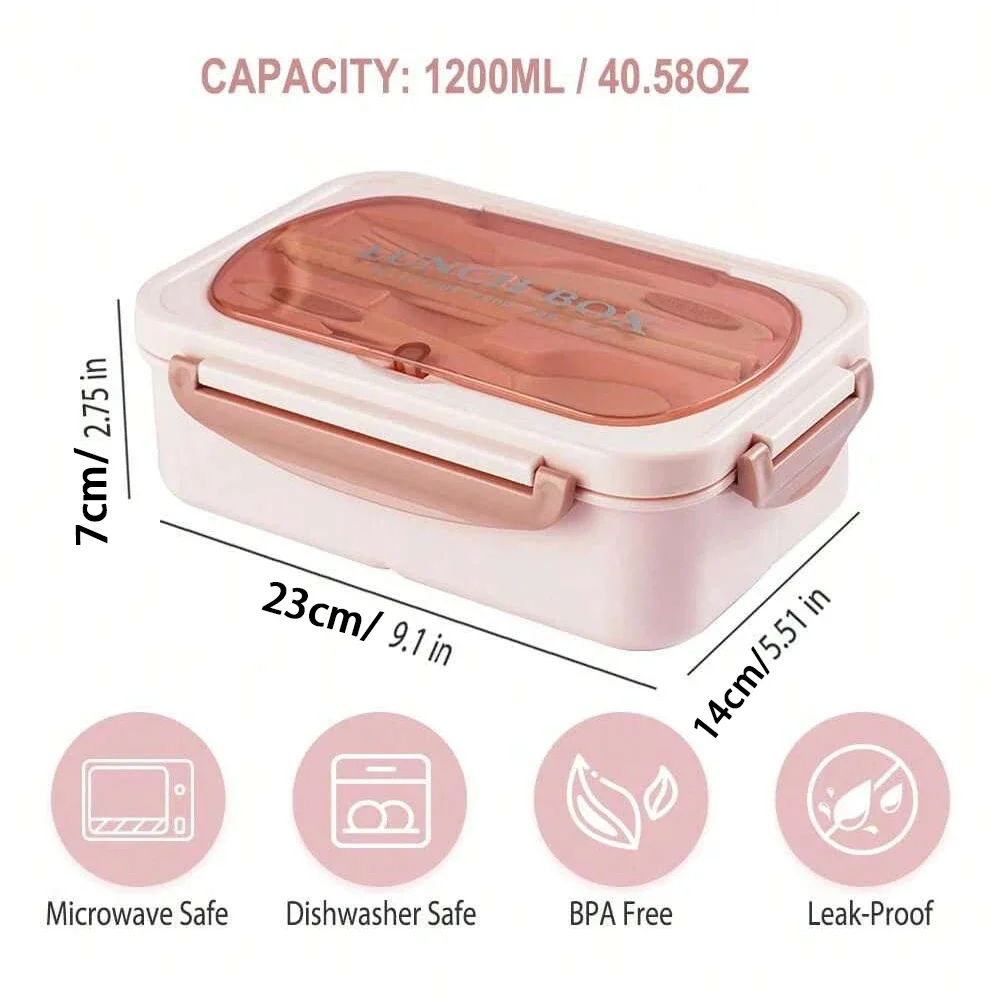 Bento Box Adult Lunch Box, Con - огляд і ціна Food Storage Safe