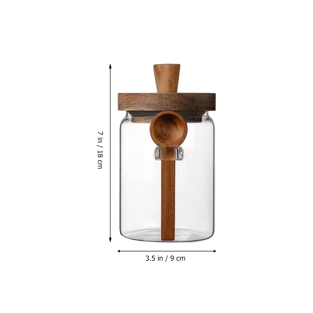 Transparent Glass Food Storage - огляд і ціна Food Storage Jars With Wooden Lids