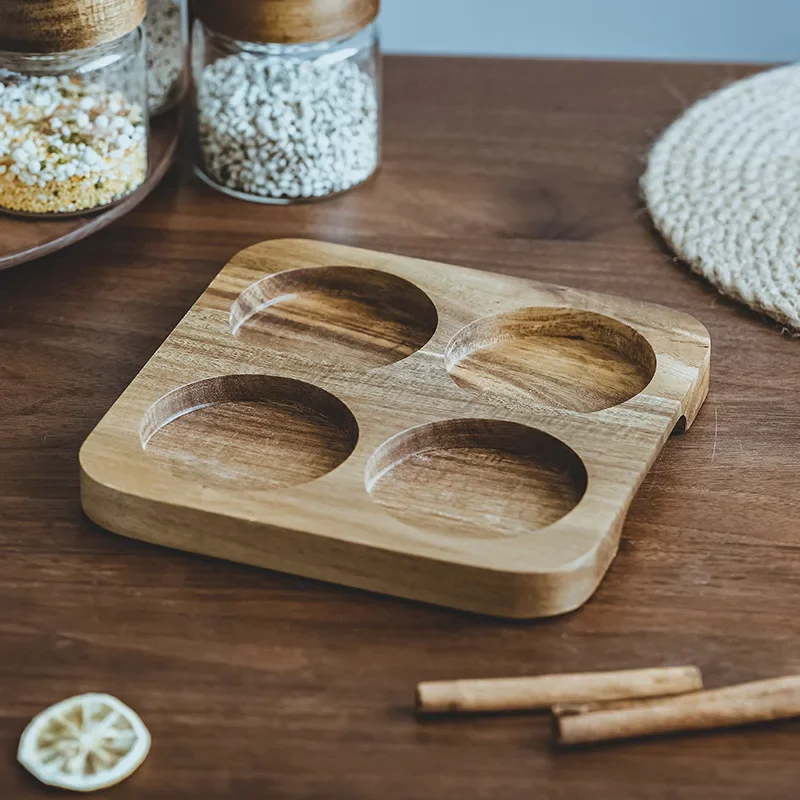 Wood Lid Orgnizer Glass Airtig - огляд і ціна Food Storage Kitchen Container Set