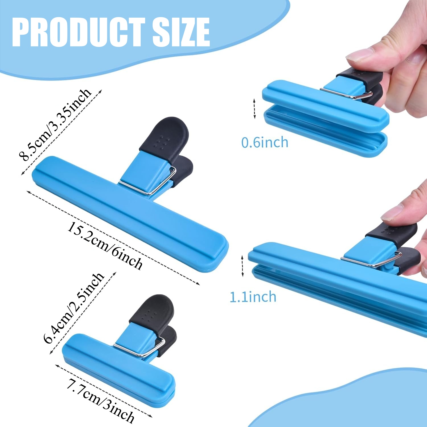 3-12PCS Multi Purpose Sealing  - огляд і ціна Food Storage Zip Lock Bags