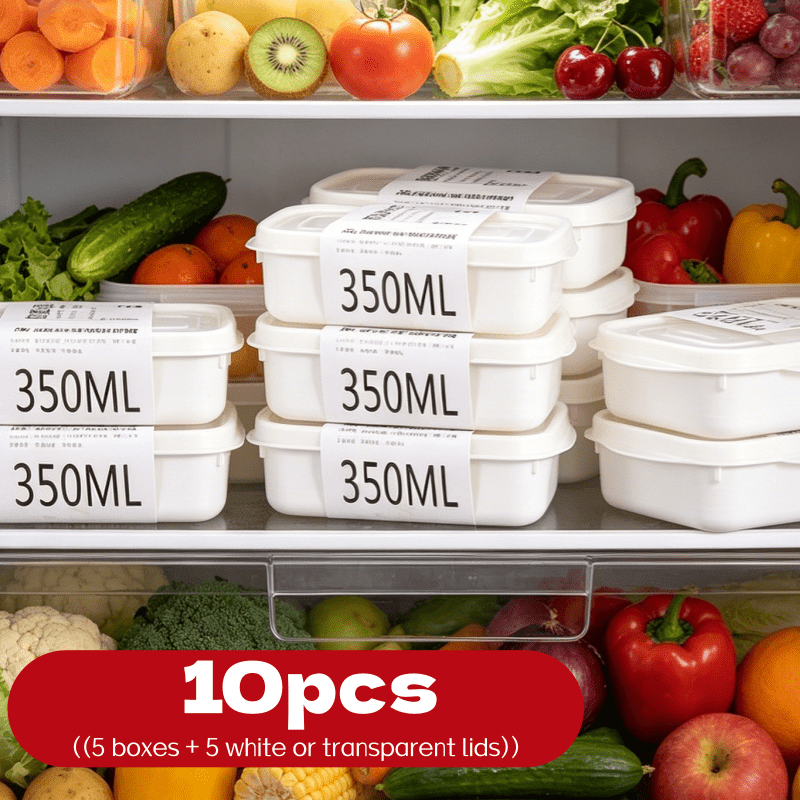 10Pcs Reusable Stackable Food  - огляд і ціна Food Storage Bins