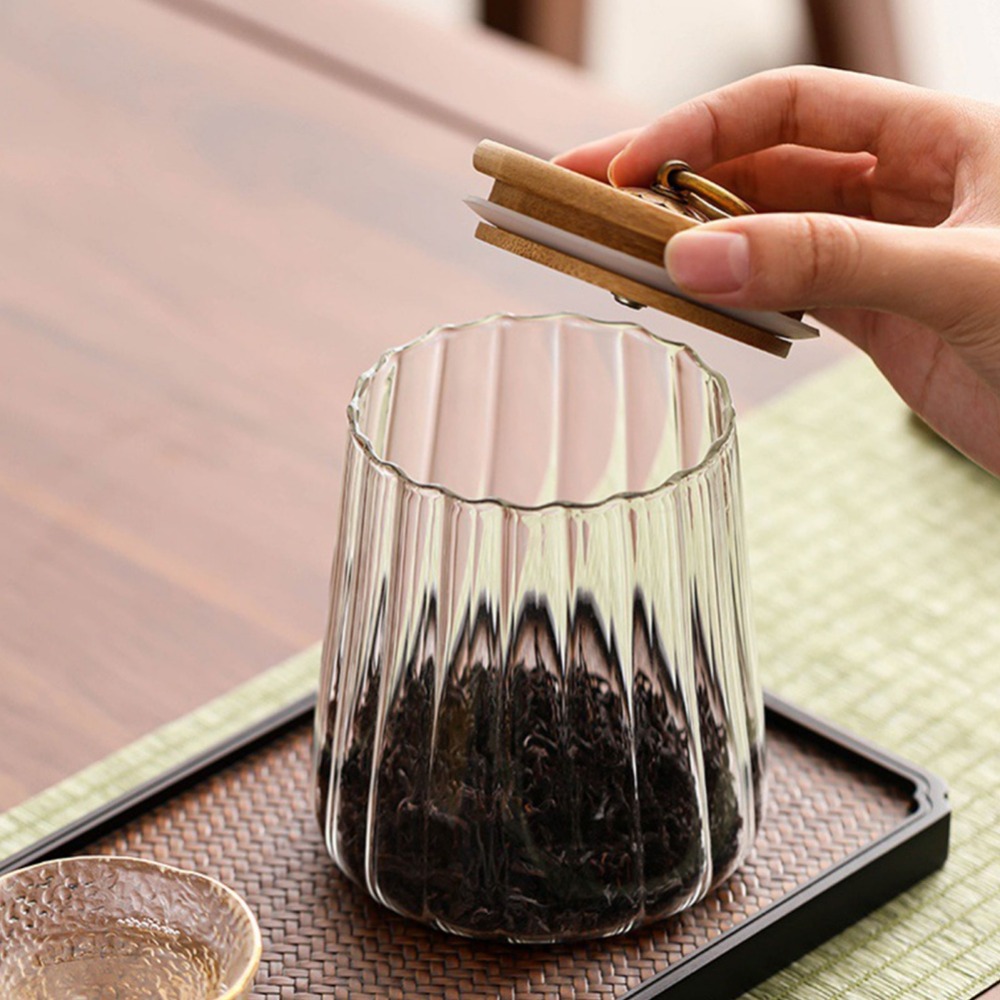 Food Container Kitchen Storage - огляд і ціна Food Storage Jars With Wooden Lids