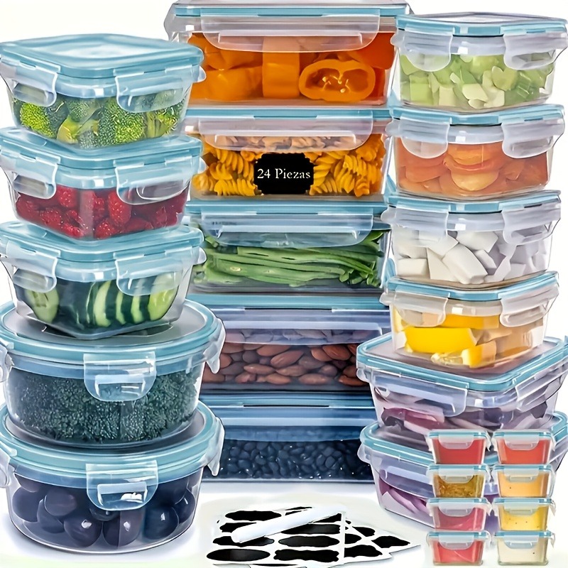 48PCS BPA-Free Food Storage Se - огляд і ціна Food Storage Design