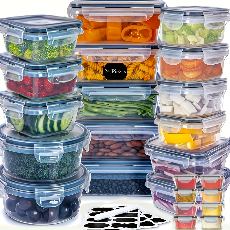 48PCS BPA-Free Food Storage Se - огляд і ціна Food Storage Design