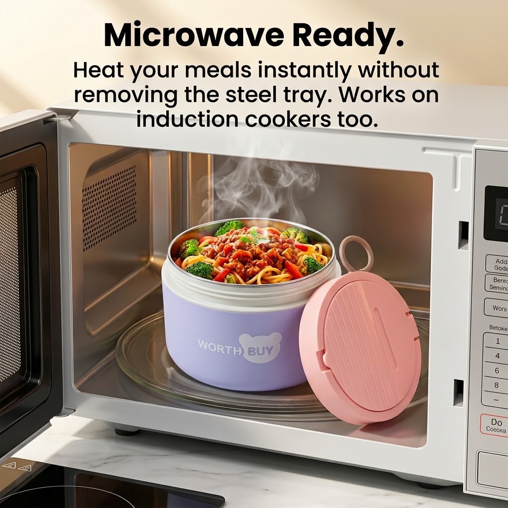 304 Stainless Steel Thermal Lu - огляд і ціна Food Storage Design