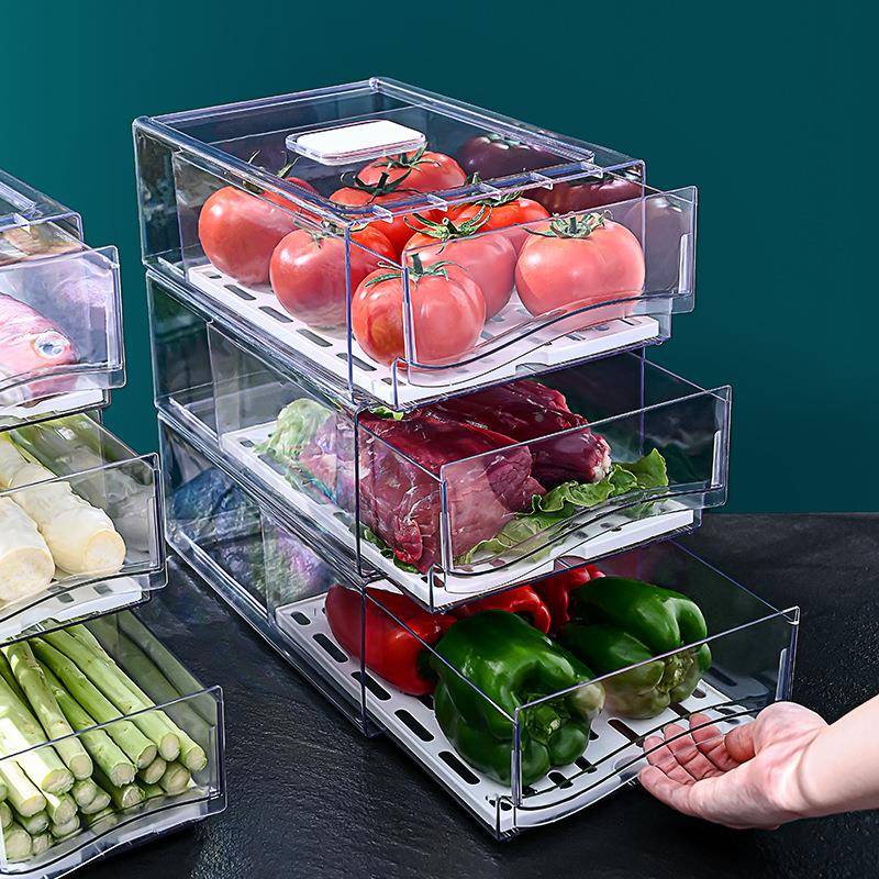 Kitchen Fridge Freezing Drawer - огляд і ціна Food Storage Drawers